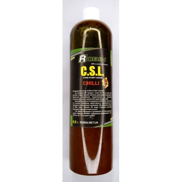 Сироп для прикормки, Robin CSL, 0,5л, Перец чили